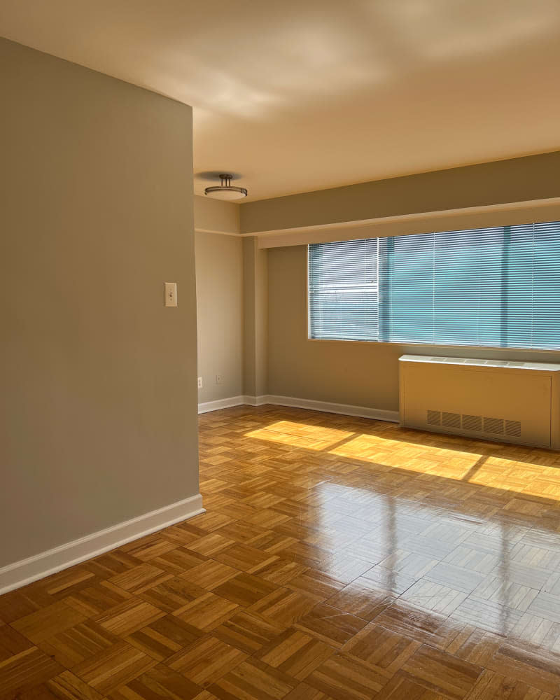 Empty living room.