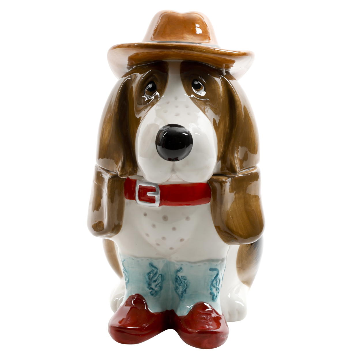 <p><a href="https://go.redirectingat.com?id=74968X1596630&url=https%3A%2F%2Fwww.walmart.com%2Fip%2FThe-Pioneer-Woman-Cowboy-Charlie-Stoneware-Cookie-Jar-6-69-x-8-46-x-12-48-inches-Turquoise%2F728756168&sref=https%3A%2F%2Fwww.thepioneerwoman.com%2Fholidays-celebrations%2Fgifts%2Fg60344646%2Ffathers-day-gifts-walmart%2F" rel="nofollow noopener" target="_blank" data-ylk="slk:Shop Now;elm:context_link;itc:0;sec:content-canvas" class="link rapid-noclick-resp">Shop Now</a></p><p>The Pioneer Woman Cowboy Charlie Stoneware Cookie Jar </p><p>walmart.com</p><p>$19.99</p><span class="copyright">Walmart</span>