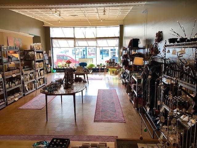 The interior of Poetess and Stranger at 445 E. Mitchell St. in Petoskey.