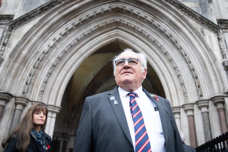 Retired police officer John Murray (Stefan Rousseau/PA) (PA Wire)