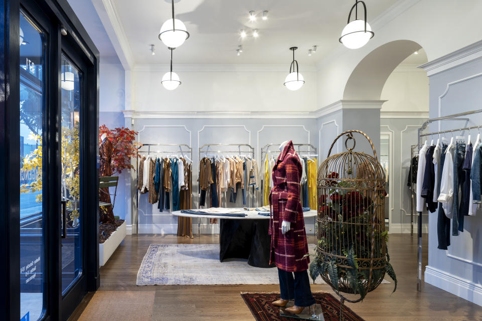 Inside the new L’Agence store. Photo by Josh Cho. Courtesy of L’Agence.