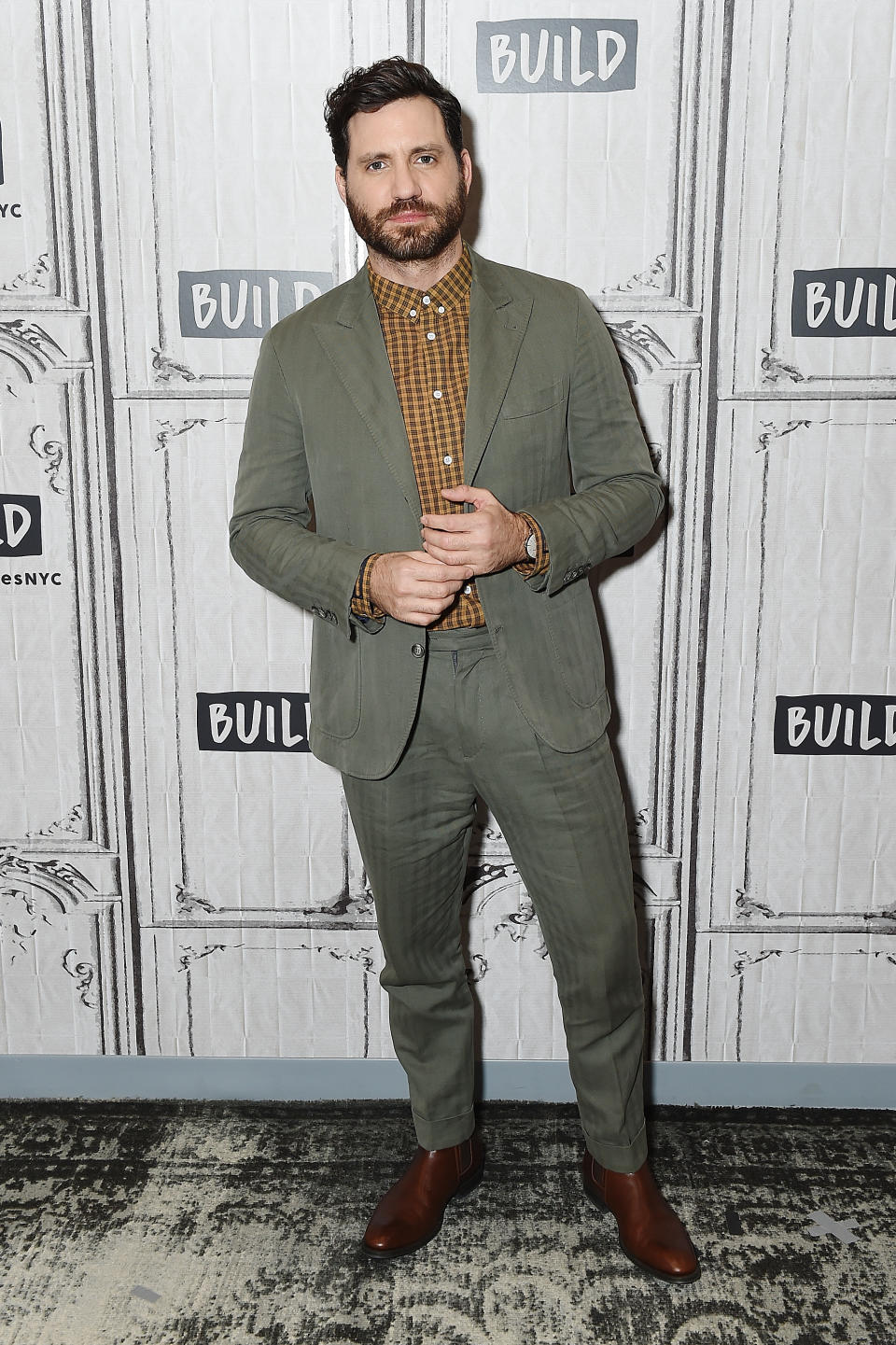 Edgar Ramirez at the Build NYC Studio on Jan. 16, 2018. (Photo: Getty)