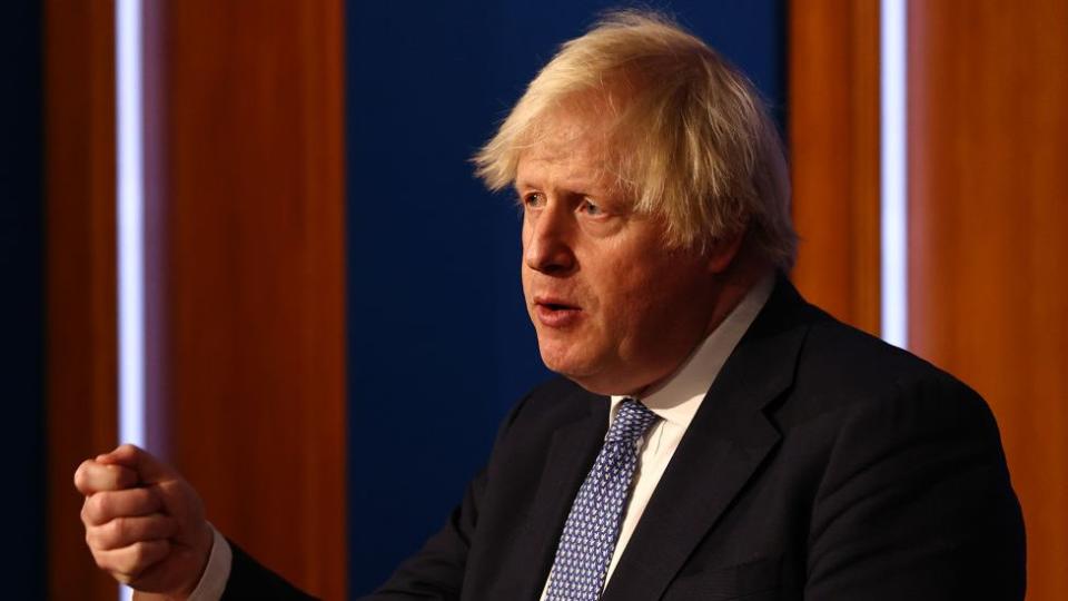 Boris Johnson, primer ministro de Reino Unido