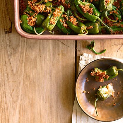 Stuffed Padrón Peppers