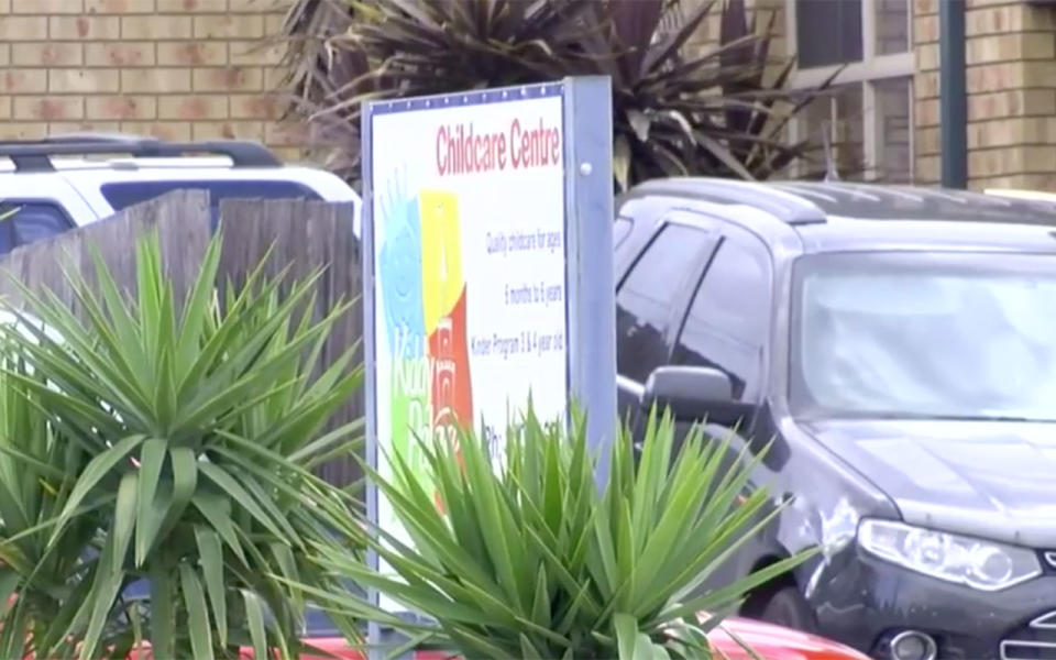 A young girl has been hit and killed by a car at a Melbourne childcare centre. Source: 9 News