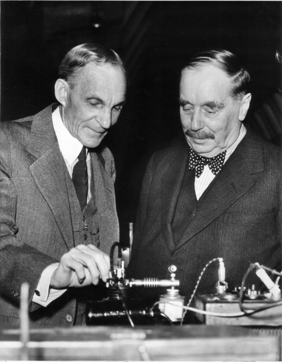 Henry Ford and HG Wells