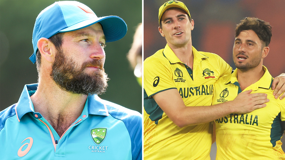 Aussie fans have reacted to Marcus Stoinis and Michael Neser missing out on Cricket Australia contracts for 2024/25. (Getty Images)