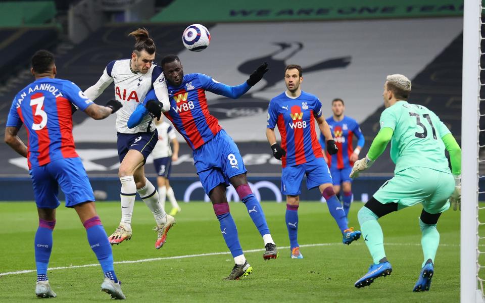 Gareth Bale scores his second goal. - GETTY IMAGES