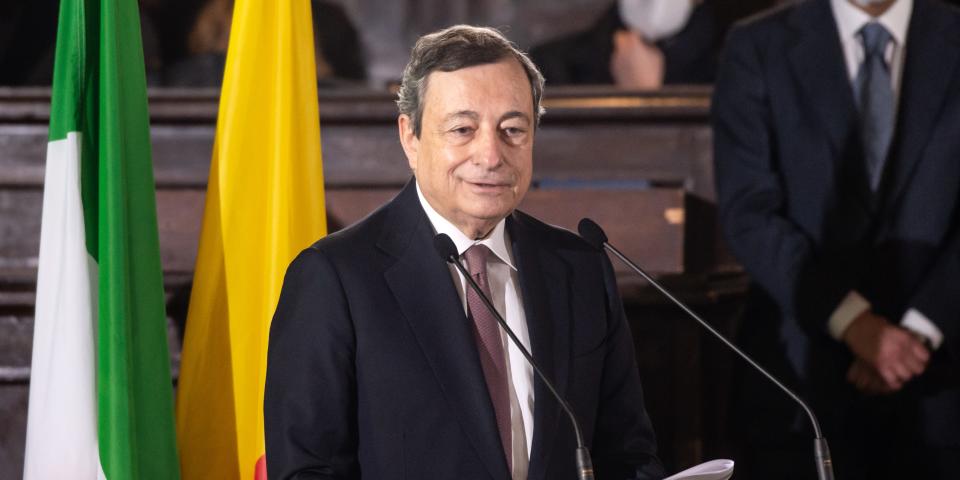 Mario Draghi, Italy Prime Minister