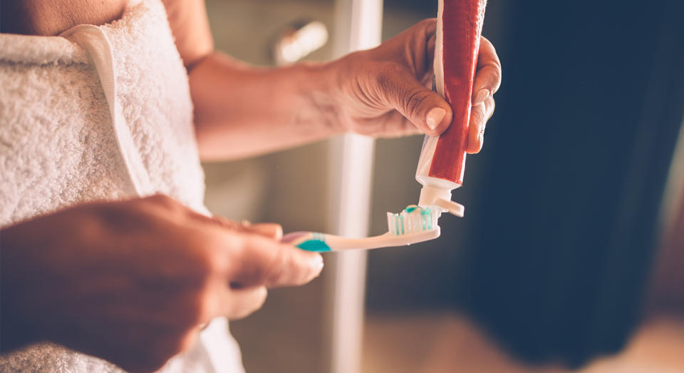 Ditch your manual toothbrush for Oral-B's top-rated electric toothbrush, which is now on sale at Amazon.  (Getty Images)