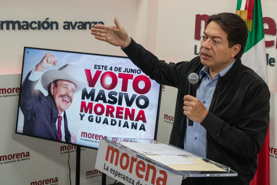 Mario Delgado, dirigente de Morena. | FOTO ARCHIVO: MOISÉS PABLO/CUARTOSCURO.COM