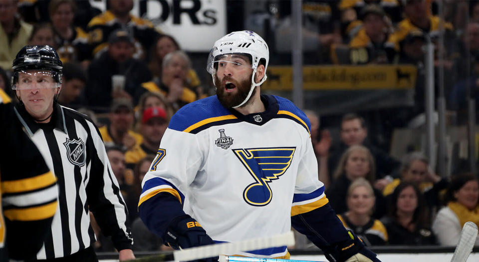 Pat Maroon had some criticism towards the Bruins leadership. (Photo by Bruce Bennett/Getty Images)