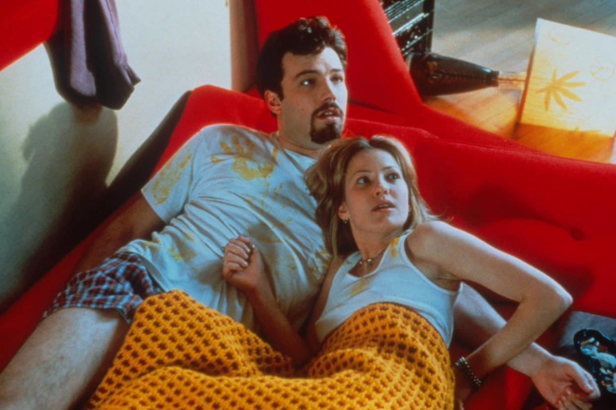 Ben Affleck and Joey Lauren Adams in the 1997 lesbian cult classic 