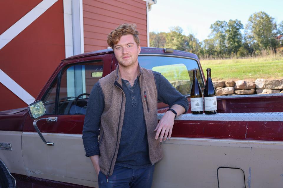 Meadowbrook Winery winemaker Conor Quilty.