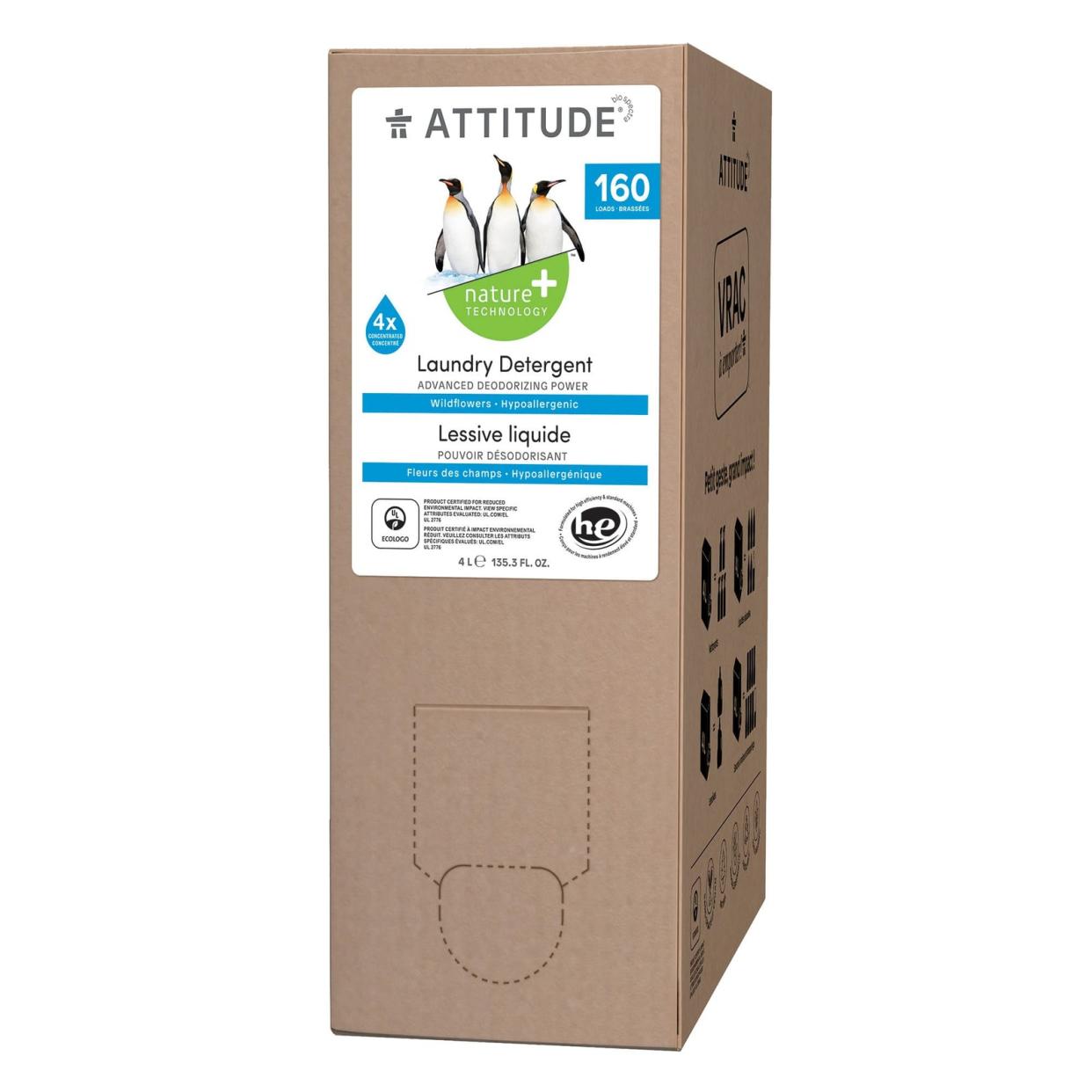 Attitude Nature+ Wildflowers Laundry Detergent (Attitude / Attitude)