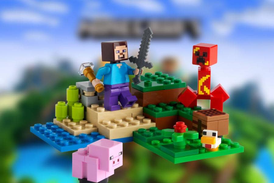 LEGO comparte una animación con su colección de Minecraft y te encantará