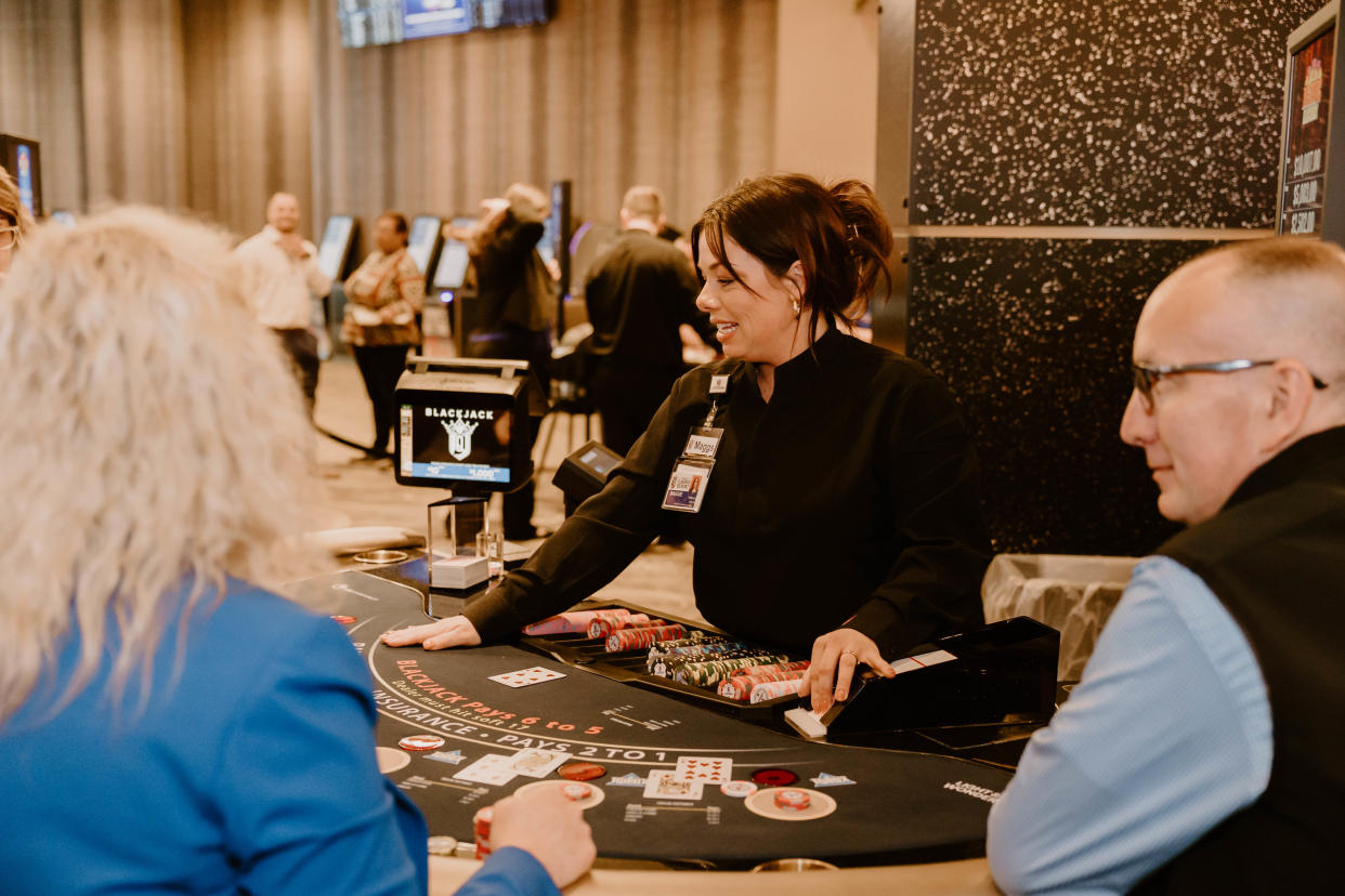 Churchill Downs recently opened Terre Haute Casino Resort in Indiana and will open a hotel on site in May.