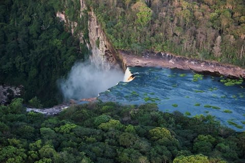 Kaieteur Falls - Credit: getty