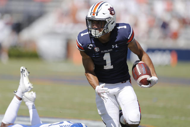 3rd Round: Browns select Auburn WR Anthony Schwartz with No. 91