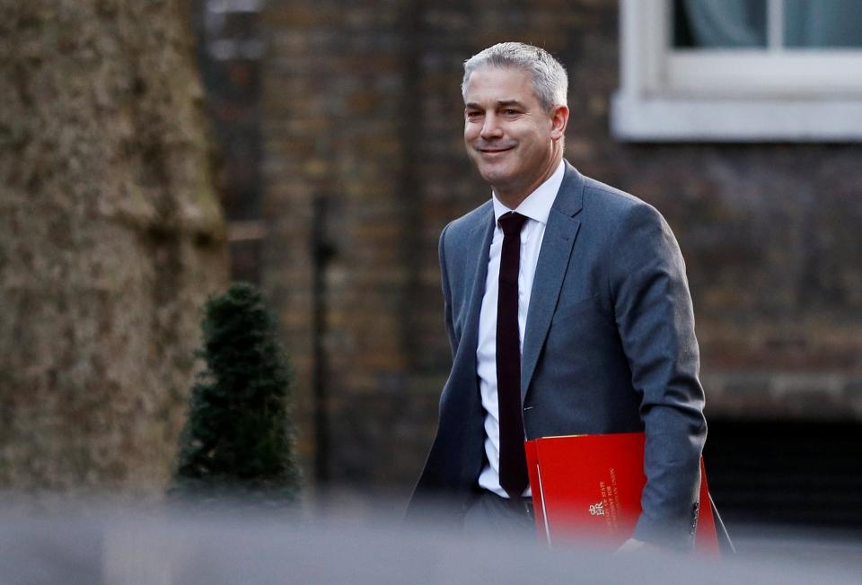 Britain's Secretary of State for Exiting the European Union Stephen Barclay met with Michel Barnier on Thursday (REUTERS)