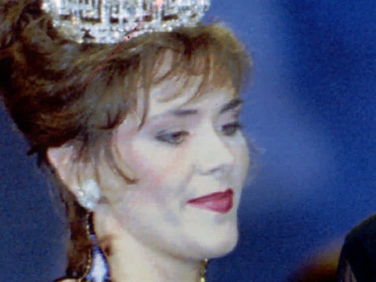 Former Miss America Leanza Cornett (AP)