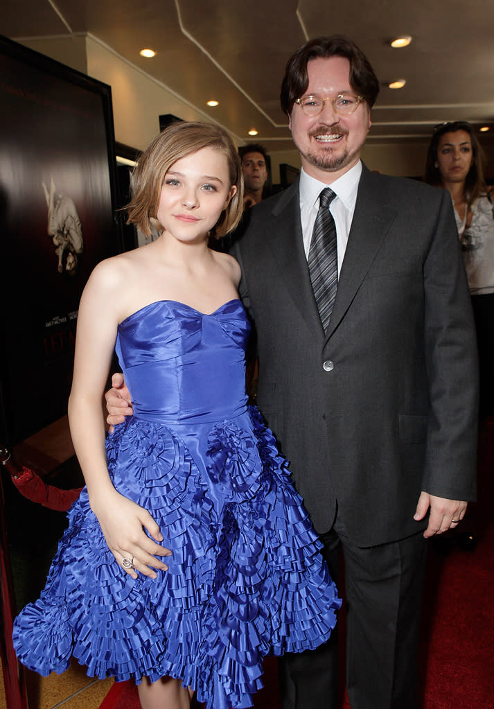 Let Me In LA Premiere 2010 Chloe Grace Moretz Matt Reeves