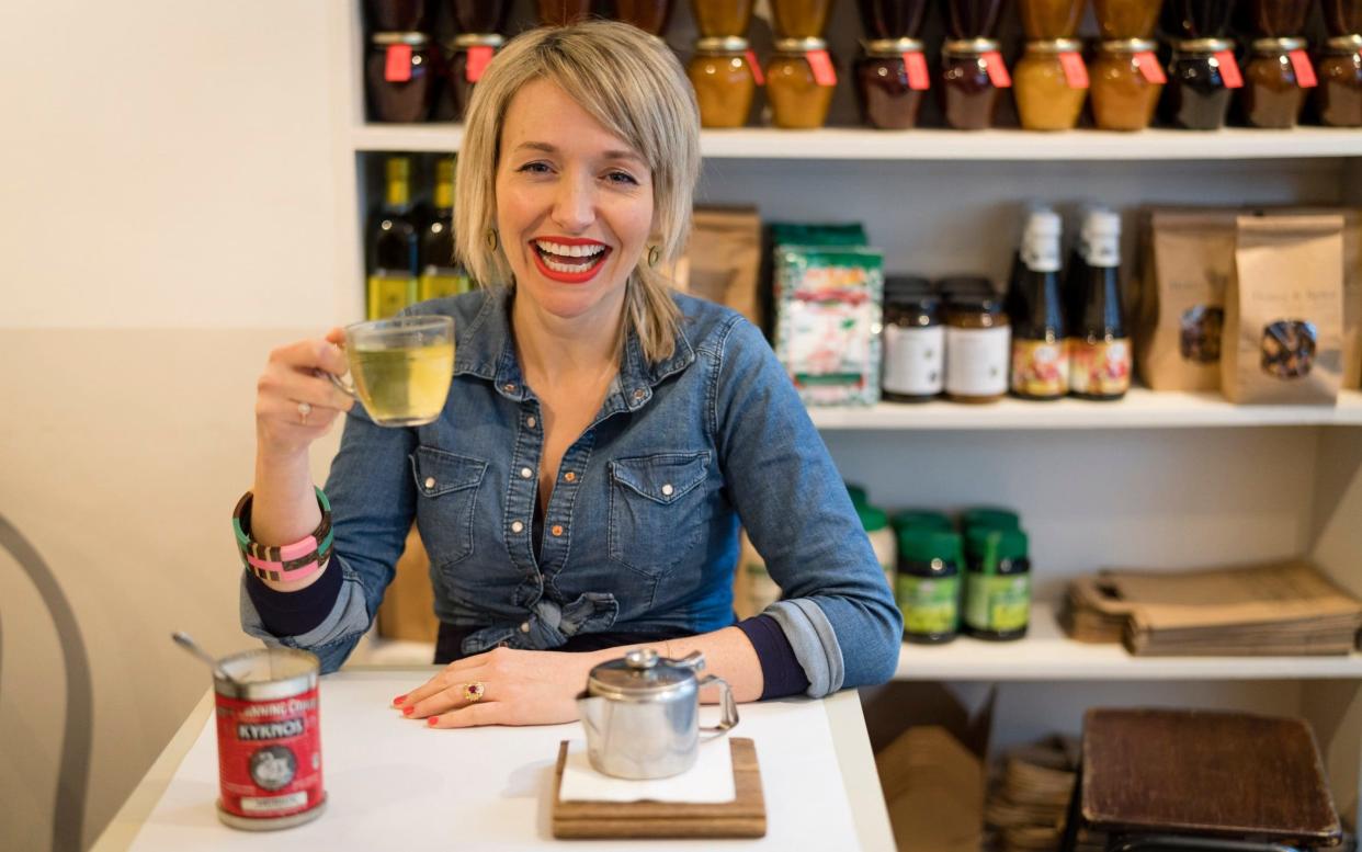 Food Unwrapped presenter Kate Quilton has been investigating the foods she can eat while pregnant - Andrew Crowley