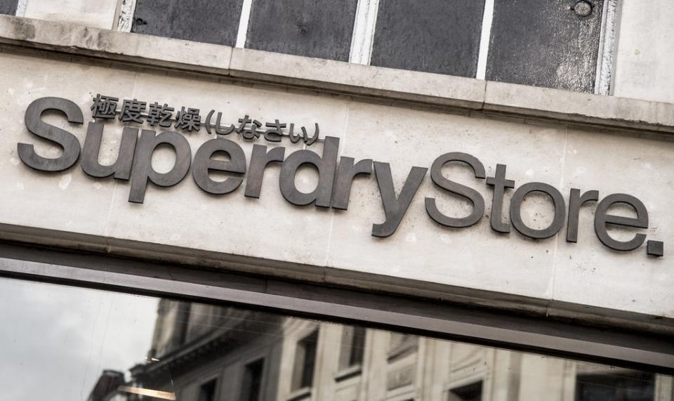 Superdry said wholesale stock was delayed in September (Ian West/PA) (PA Archive)