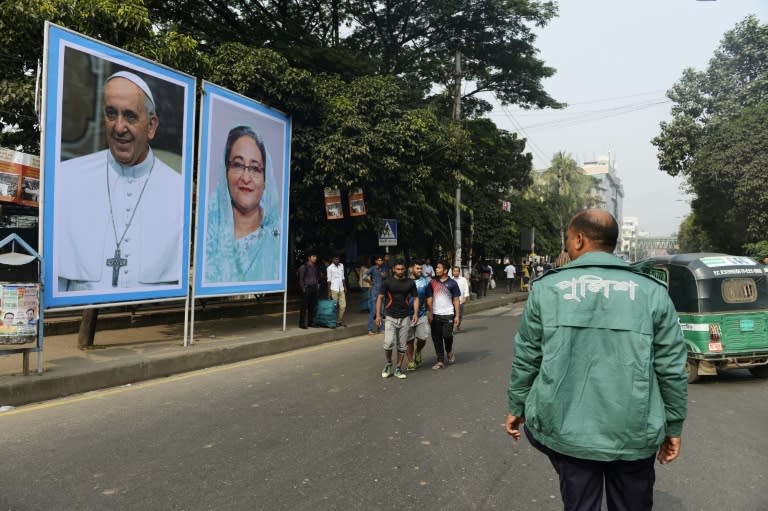 Francis will be the first pontiff to visit Bangladesh in more than three decades