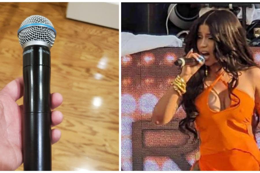 ¡Una locura! Ofrecen más de 90 mil dólares por micrófono que Cardi B le lanzó a fan