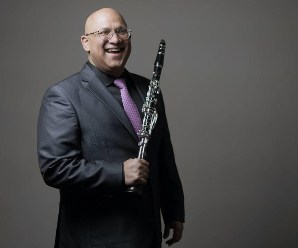 Clarinetist Ricardo Morales of the Philadelphia Orchestra will play with the Olympia Symphony Orchestra on Sunday for the West Coast premiere of Jacob Bancks’ Concerto for Clarinet and Orchestra.