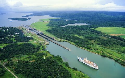 The Panama Canal - Credit: Alamy