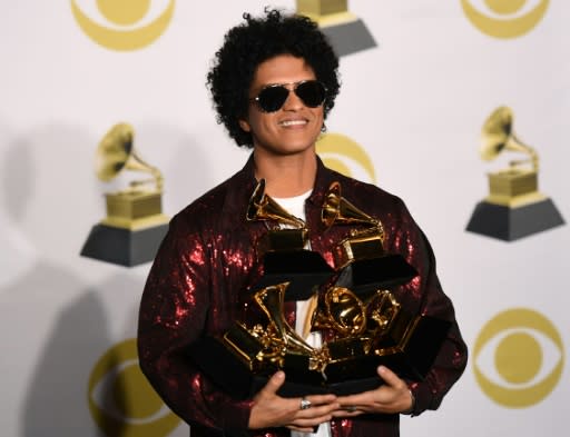 Despite a glut of hip-hop nominations, Bruno Mars was the big winner at the 2018 Grammys, sweeping the top awards