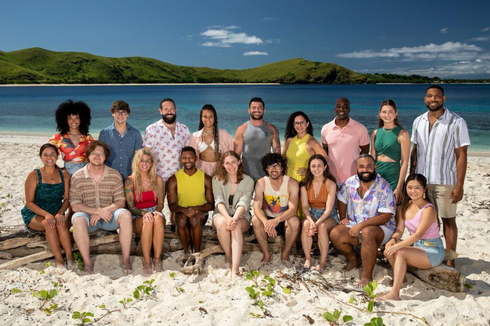 The cast from  "Survivor" season 44 will compete for $1 million in Fiji.