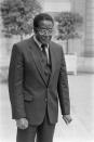 <p>Mugabe at the Elysee Palace in Paris in May 1982. (Photo: Laurent Maous/Gamma-Rapho via Getty Images) </p>
