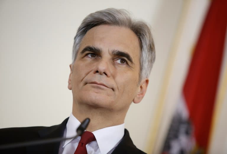 Werner Faymann resigned as Austrian chancellor on May 9, 2016