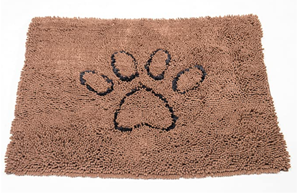 Non-Slip Washable Mat for Dogs, Muddy Paws, Absorbs Moisture and Dirt  Absorbent, Quick Dry, Microfiber Mud Mat for Dogs - AliExpress