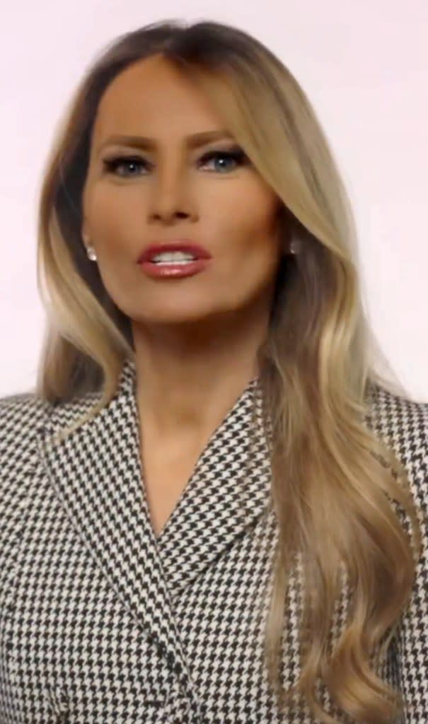 The former first lady is promoting her upcoming memoir, “Melania.” Melania Trump/X