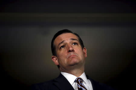 Republican presidential candidate Senator Ted Cruz (R-TX) addresses a legislative luncheon held as part of the "Road to Majority" conference in Washington June 18, 2015. REUTERS/Carlos Barria