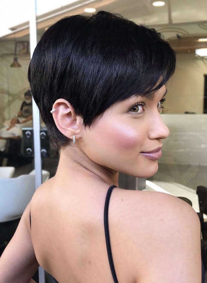 Sculpted Crop Cut