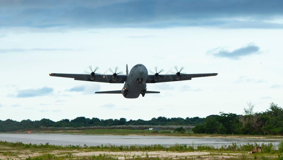 Air Force C-130J Anderson Guam