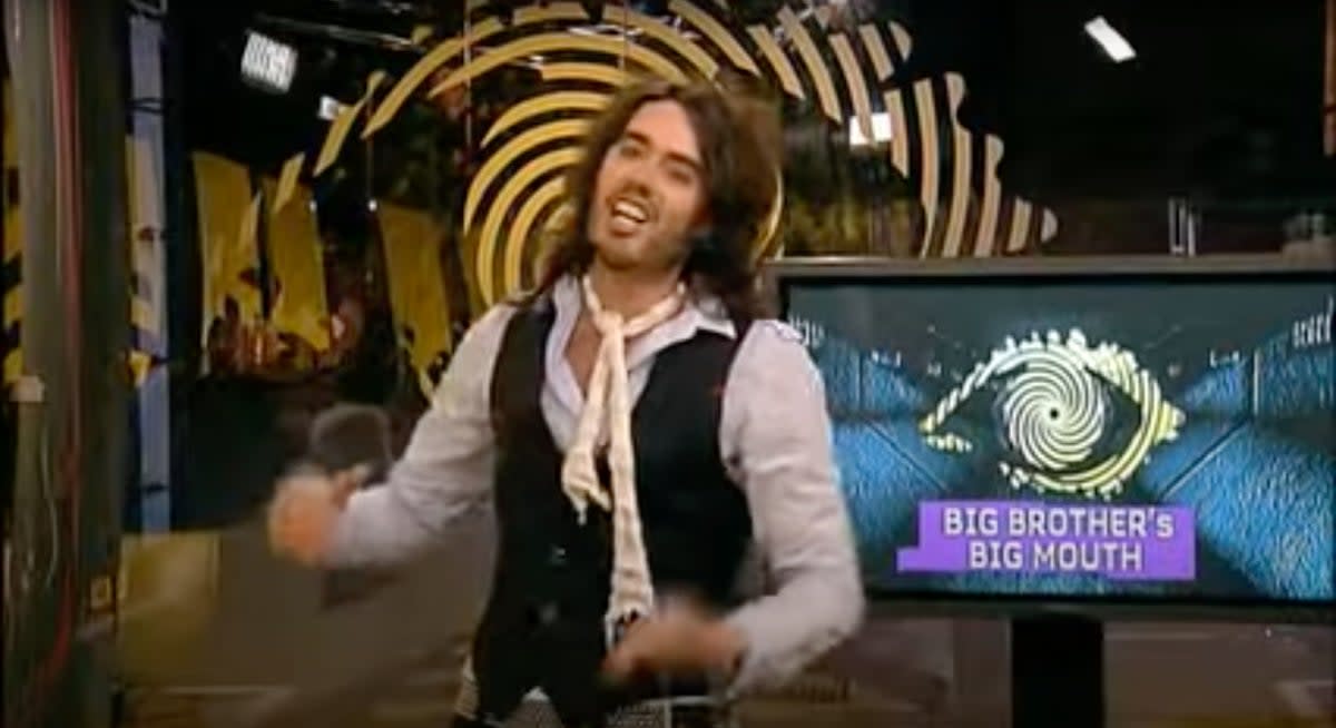 Brand hosting ‘Big Brother’s Big Mouth’ in 2006 (Channel 4)