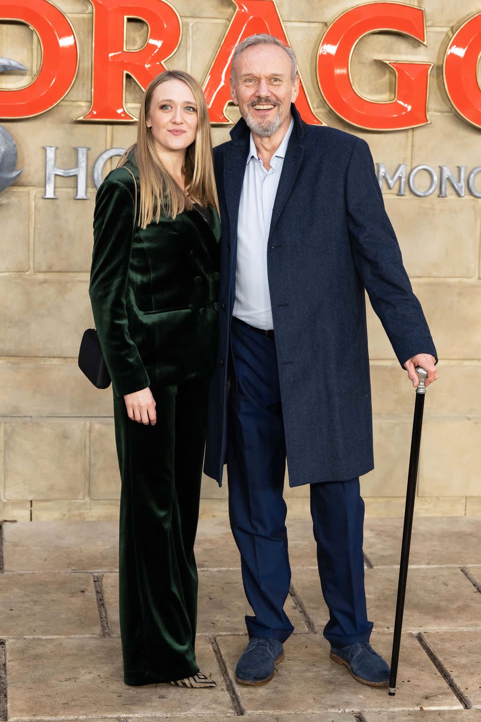 emily head, anthony head at the dungeons and dragons honour among thieves film premiere, london, uk, march 2023