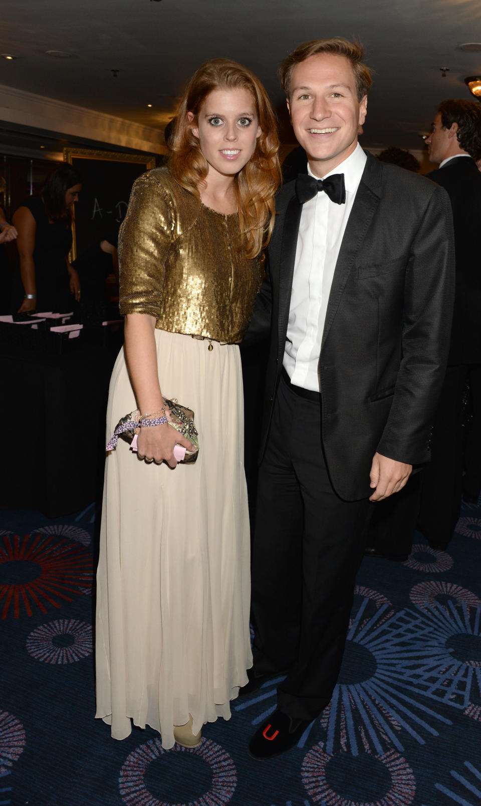 Princess Beatrice and ex Dave Clark in 2013 (Getty)