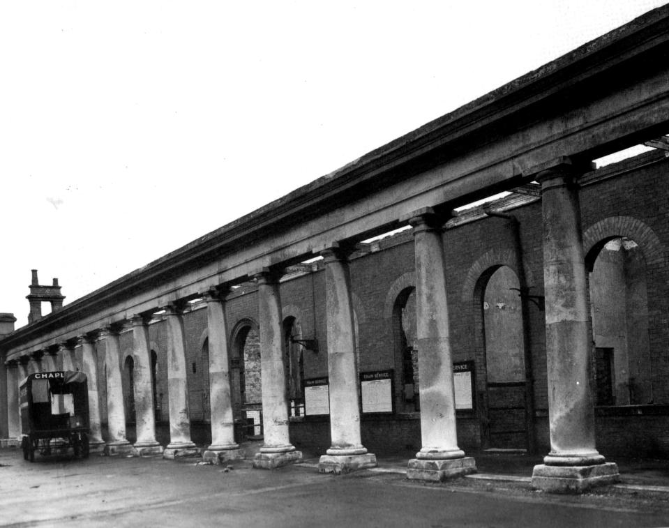 Gosport Railway Station, 1941 (Photo: The News archive)