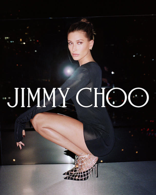 Hailey Bieber Jimmy Choo Campaign 2022 Spring