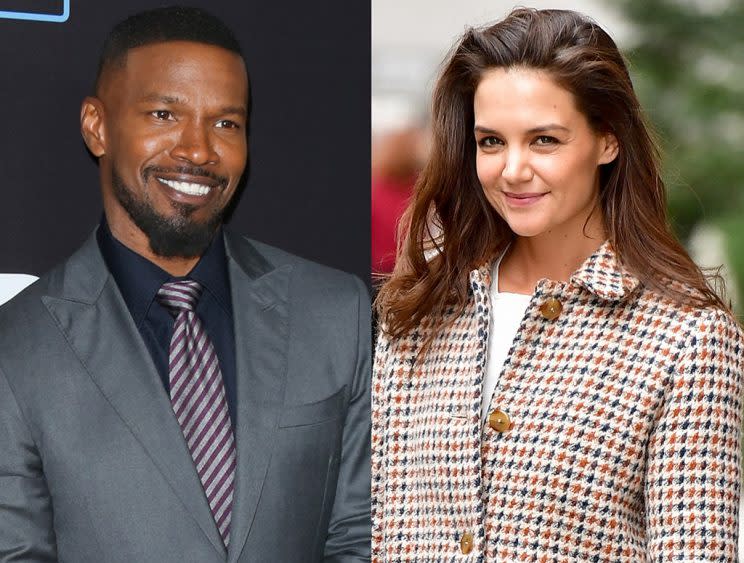 Jamie Foxx and Katie Holmes have been secretive about their romance. (Photo: Getty Images)