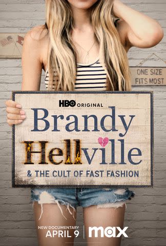 <p>HBO</p> Brandy Hellville & The Cult of Fast Fashion poster