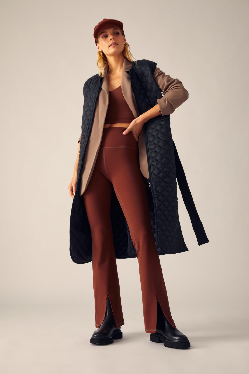 Athleta’s layering look for fall.