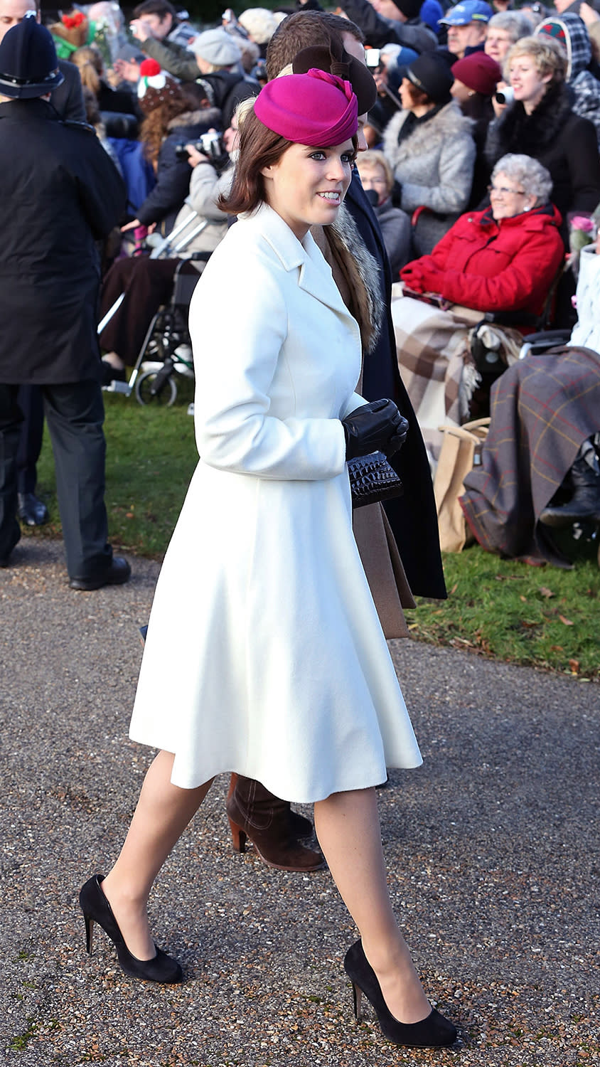 WHITE COAT AND PINK HAT